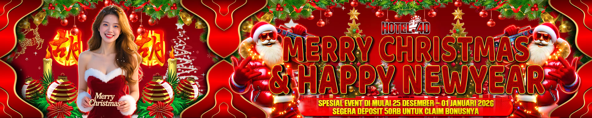 hotel4d natal & tahun baru 2026